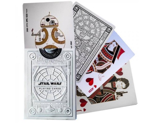 Карты Theory11 Star Wars Playing Cards - Silver Special Edition - the Light Side