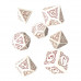 Набор кубиков Pathfinder Return  of the Runelords Dice Set, 7 шт, бело-коричневый