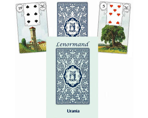 Карты Таро: Mille Lenormand Blue Owl