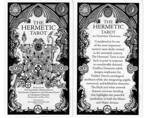 Карты Таро: The Hermetic Tarot by Godfrey Dowson