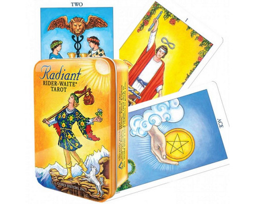 Карты Таро: Radiant Rider-Waite Tarot deck in a Tin