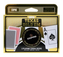 Карты "Copag Texas Holdem Double Metal"