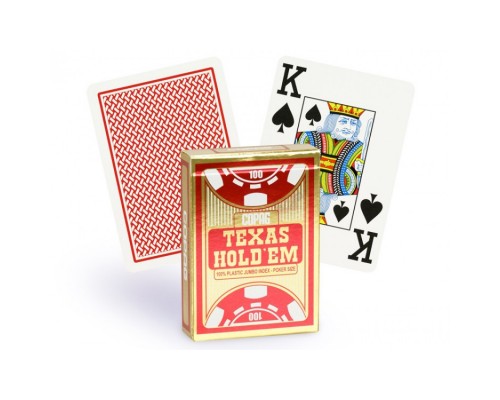 Карты Copag Texas Holdem Double Metal