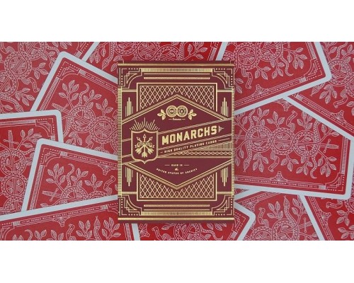 Карты Theory11 Red Monarchs