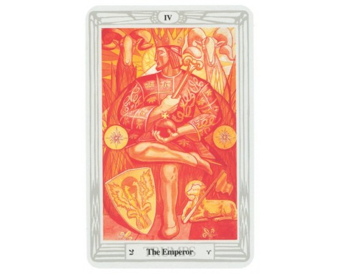 Карты Таро: Aleister Crowely Deluxe Tarot: Gilded Deck & Book