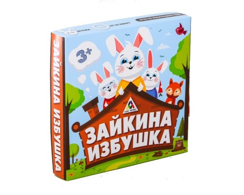 Настольная командная игра «Зайкина избушка»