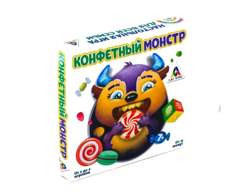 Настольная семейная игра «Конфетный монстр»