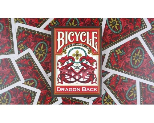 Карты Bicycle Dragon Red