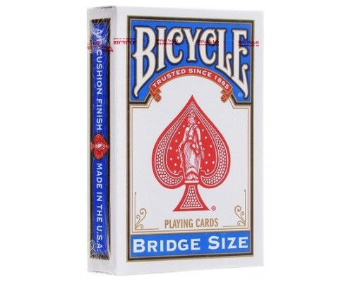 Карты Bicycle Rider Back Bridge Size red/blue