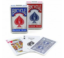 Карты "Bicycle Rider Back Bridge Size red/blue"