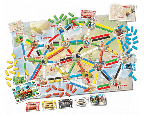 Ticket to Ride Junior: Европа