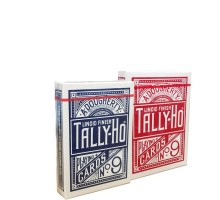 Карты "Tally-Ho Standart Index red/blue Fan"