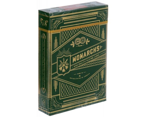 Карты Theory11 Green Monarchs