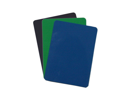 Подрезные карты Copag cut Card, Poker - set of 10 pcs. Black / Blue / Green