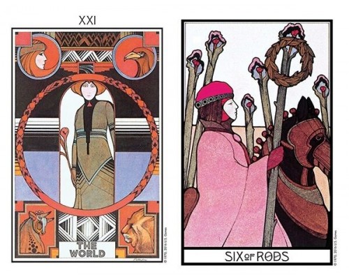 Карты Таро: Aquarian Tarot Deck Italian Edition