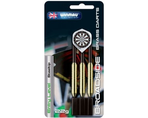 Дротики Winmau Broadside Brass steeltip 22 gr