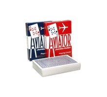 Карты "Аviator Jumbo Index Red & Blue"