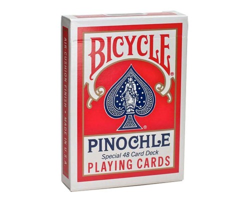 Карты Bicycle Pinochle Red/Blue