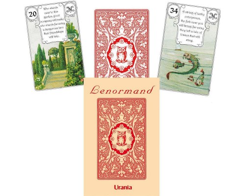 Карты Таро: Mille Lenormand Red Owl