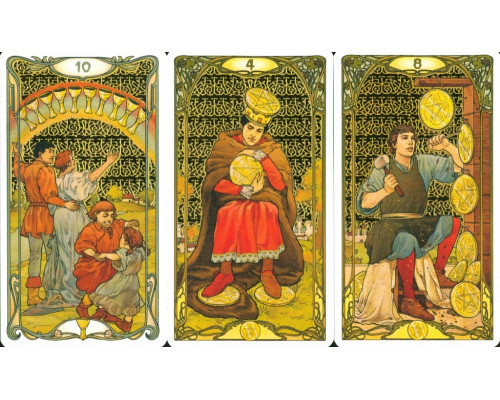 Карты Таро: Golden Art Nouveau Tarot