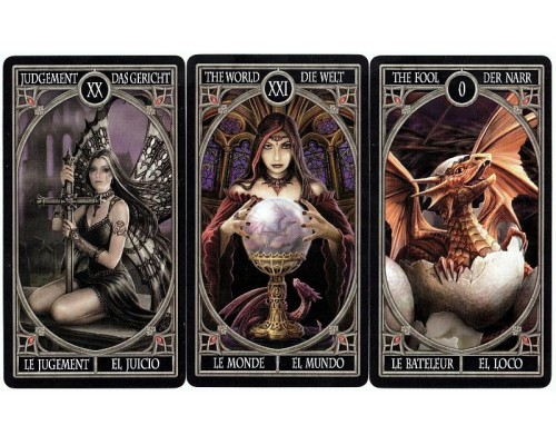 Карты Таро: Fournier Anne Stokes Gotic Tarot