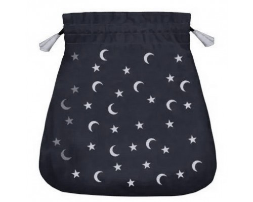 Tarot Bag Moon and Stars