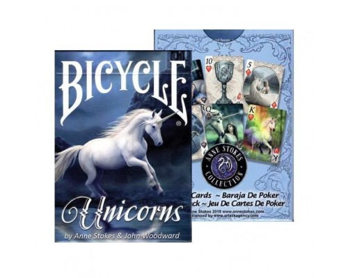 Карты Bicycle Anne Stokes Unicorn