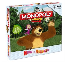 Монополия Junior. Маша и Медведь, Hasbro