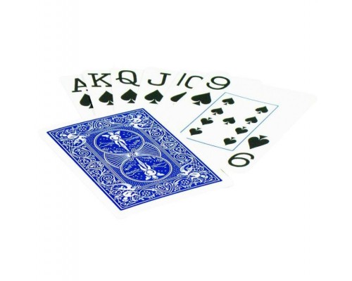 Карты Bicycle Pinochle Jumbo Index Red/Blue