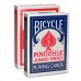 Карты Bicycle Pinochle Jumbo Index Red/Blue