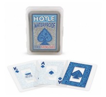 Карты "Hoyle Waterroof Plastic With Blue Spade Deck Standard Index"