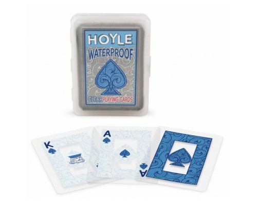 Карты Hoyle Waterroof Plastic With Blue Spade Deck Standard Index