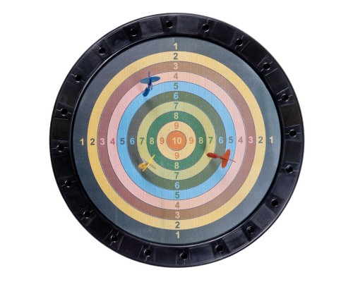 Дартс Спортивный двухсторонний + 3 дротика