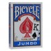 Карты Bicycle Rider Back Jumbo Index 2-pack red/blue