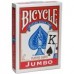 Карты Bicycle Rider Back Jumbo Index 2-pack red/blue