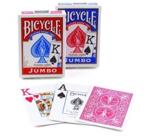 Карты "Bicycle Rider Back Jumbo Index 2-pack red/blue"