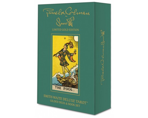 Карты Таро: Smith-Waite Deluxe Tarot: Gilden Deck & Book Set