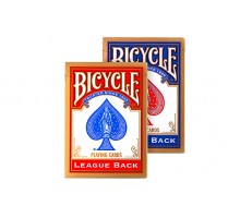 Карты "Bicycle Standard League Back red/blue"