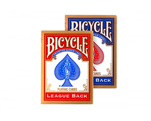 Карты Bicycle Standard League Back red/blue