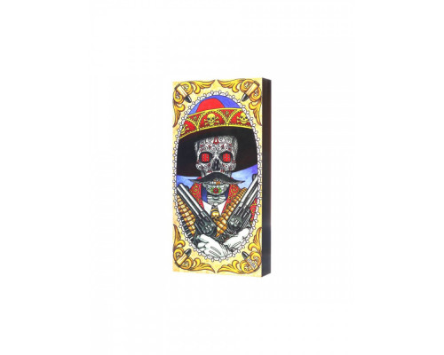 Нарды+шашки Calavera (50х25х7,5 см) в коробке