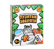 Настольная игра на скорость «Пузатые зверята»