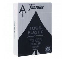 Карты "Fournier no. 2800 jumbo index" 100% пластик