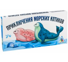 Настольная развивающая игра «Приключения морских котиков»