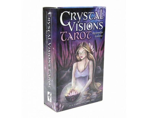 Карты Таро: Crystal Vision Tarot by Jennifer Galasso