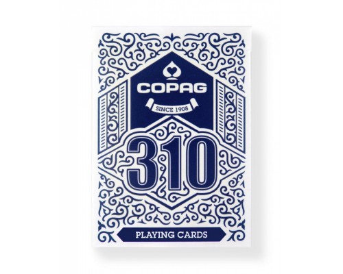 Карты Copag 310, синяя рубашка