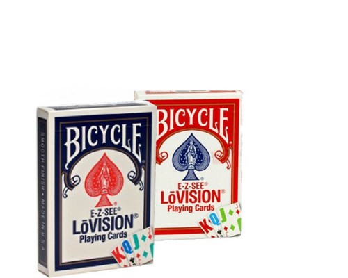 Карты Bicycle Lovision red/blue