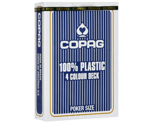 Карты Copag 4 Colour (red/blue)