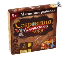 Настольная игра «Сокровища карибского моря», с магнитными удочками