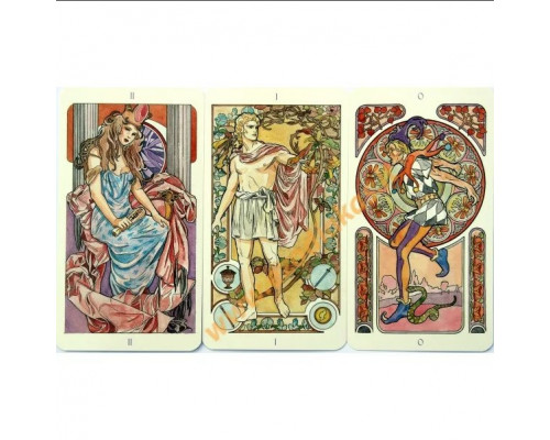 Карты Таро: Castelli Tarot Art Nouveau Grand Trumps