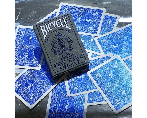 Карты Bicycle Metalluxe Blue